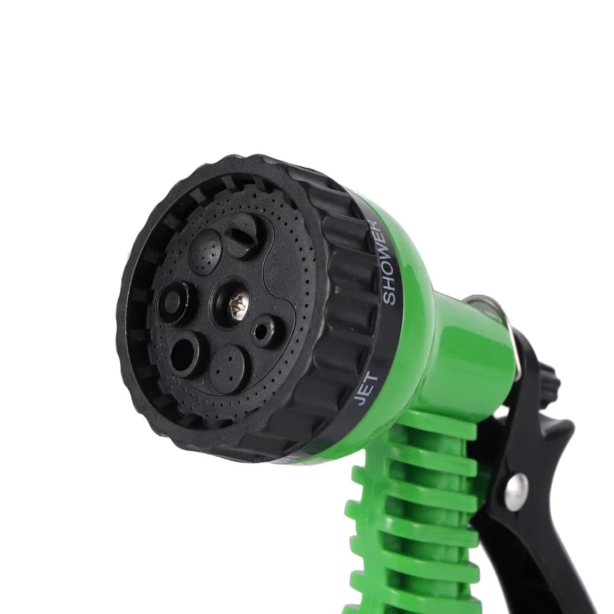 Spray Gun Of Garden Hose Reel Pipe.