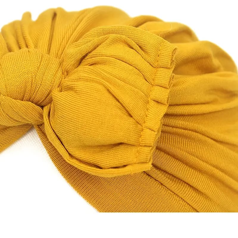 Yellow Soft Baby Headband.
