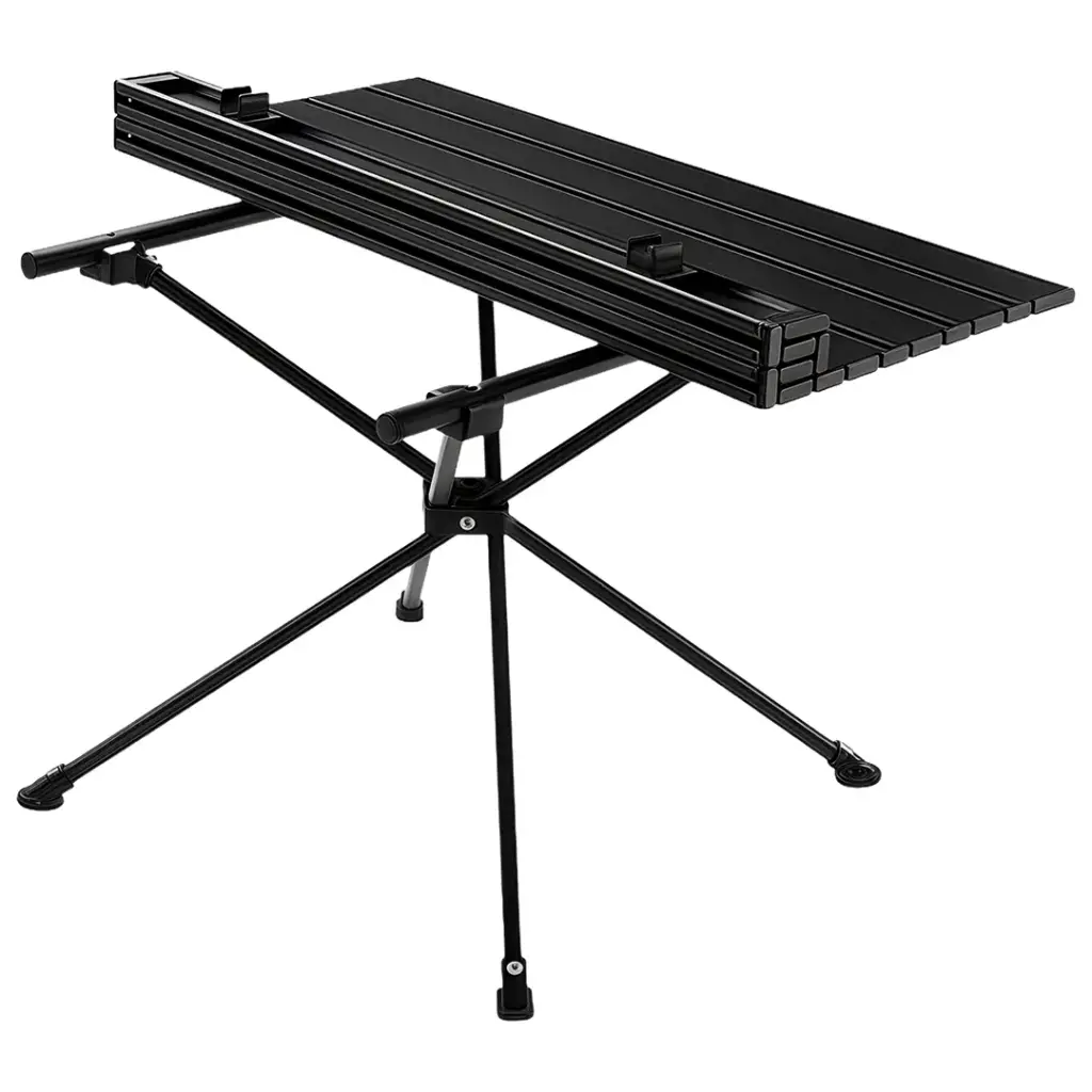 Green Lion Camp T2 Foldable Camping Table on a white background