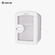 Green Lion 4L Mini Fridge with 'Green Lion' branding on a white background