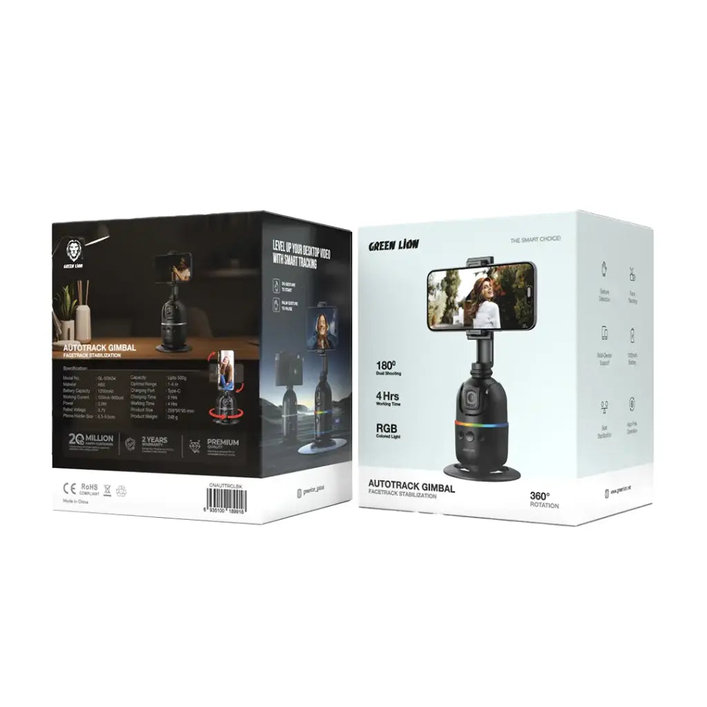 Packaging of Green Lion AutoTrack Gimbal