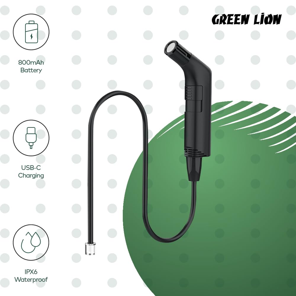 A Green Lion Compact Bidet Sprayer.