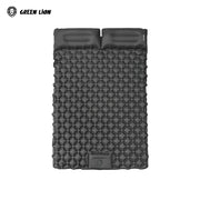 A Green Lion Double Air Bed Inflatable Mattress.