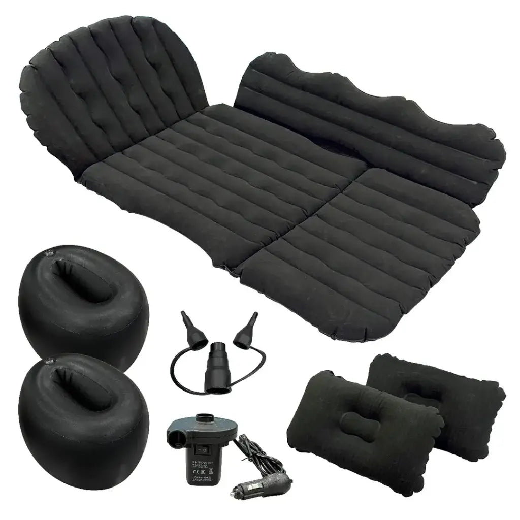 Complete Set of Green Lion Inflatable Car Air Mattress.