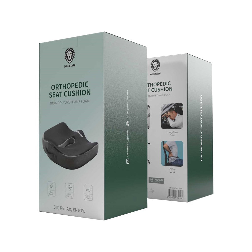 Pack Of Green Lion Orthopedic Seat Cushion.