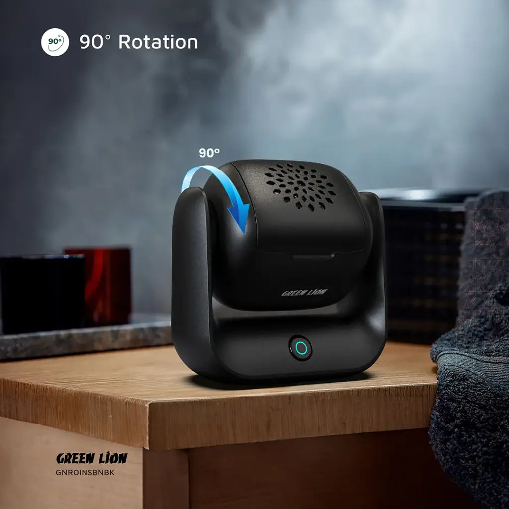 Rotation Feature Of Green Lion Rotatable Incense Bhukoor Burner.