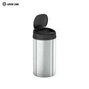 Green Lion Smart Trash Bin with black lid on a white background, featuring the Green Lion brand.