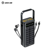 Green Lion Solar X 30000mAh Power Bank on the whitebackground