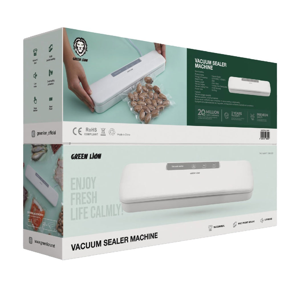 Pack Of Green Lion Vacuum Sealer Machine.