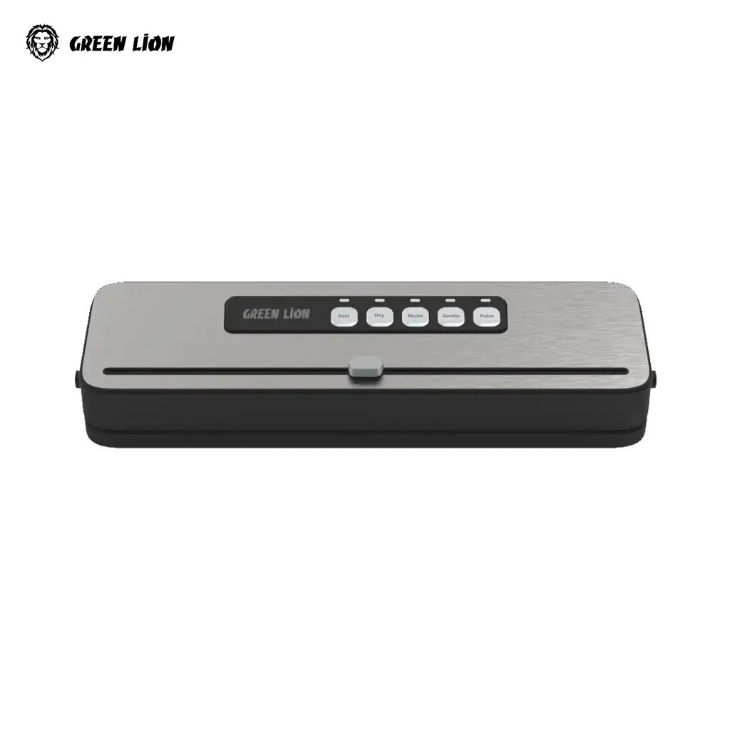 A Green Lion Vacuum Sealer Pro.