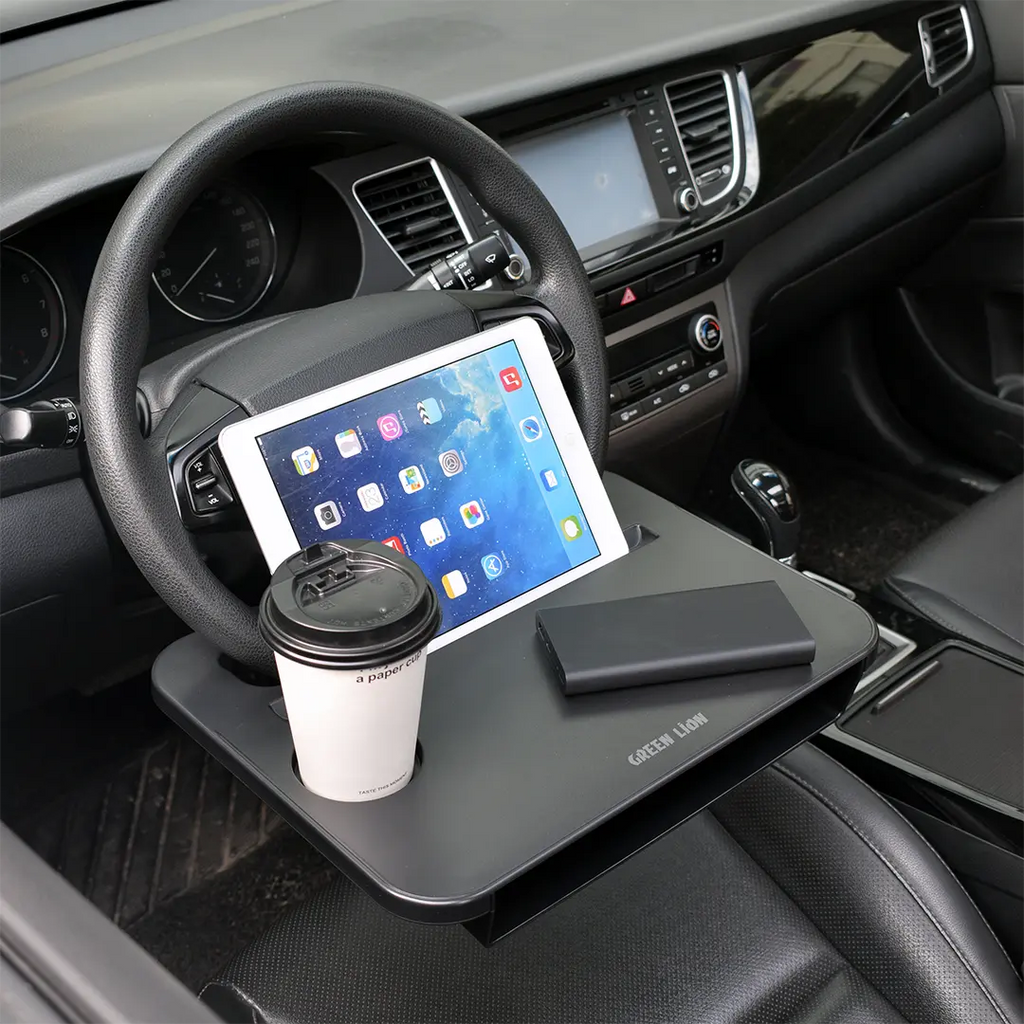 Green Lion Multi-Function Steering Wheel Tray, Car Laptop Desk, Dining Tray - GX-57 Green Lion Multi-Function Steering Wheel Tray, Car Laptop Desk, Dining Tray - GX-57