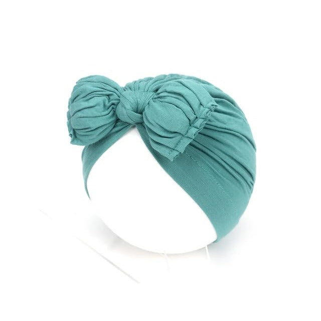 Navy Green Soft Baby Headband.