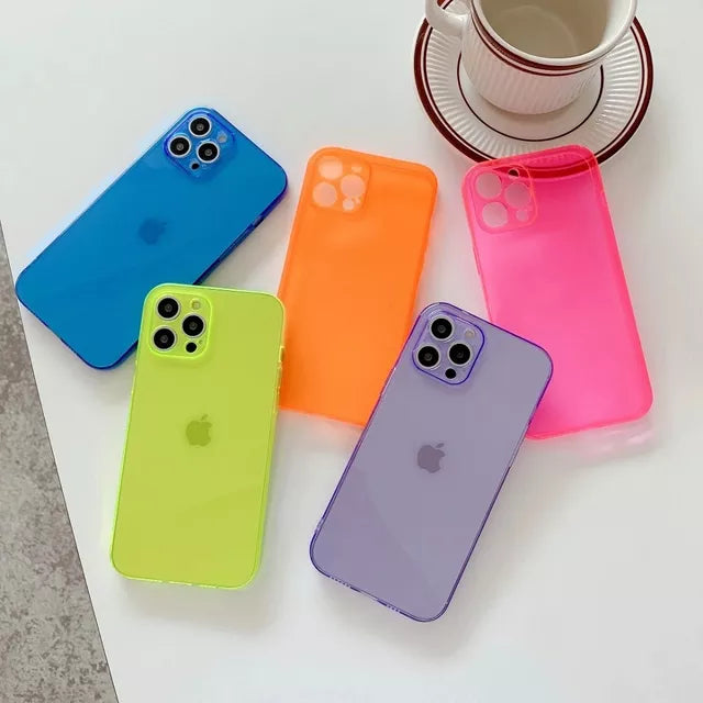 Clear Silicone Case for iPhone