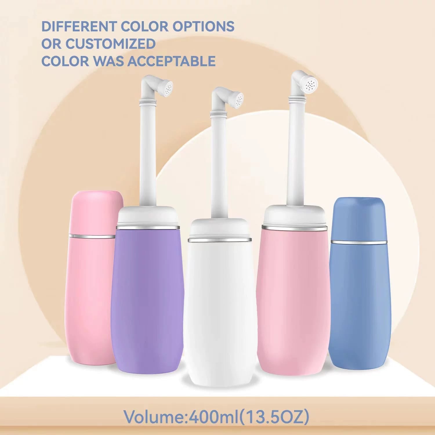 Portable Travel Bidet Bottle available in different colors