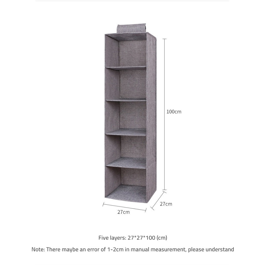  Wardrobe Clothes Storage Bag with its size