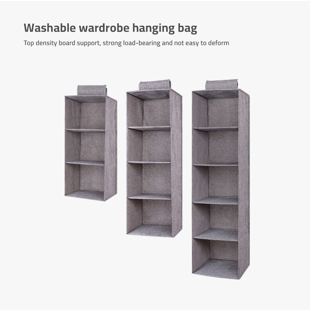 Different sizes of wardrobe clothes storage bags