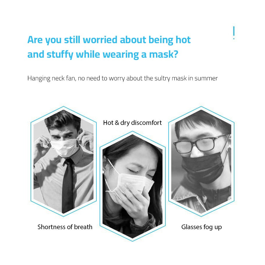 Three People are Getting Discomfort While Wearing Mask.