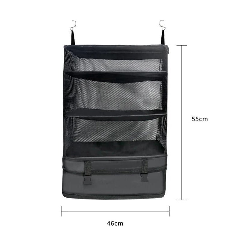 Size Of Hanging Travel Shelf Organizer.