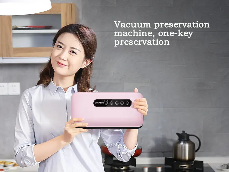 Electric Vacuum Seal Machine, Professional Home Food Packing Vacuum Sealer Machine