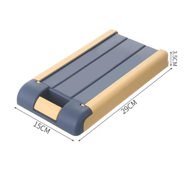 Hidden Drawer Pencil Rack with its size