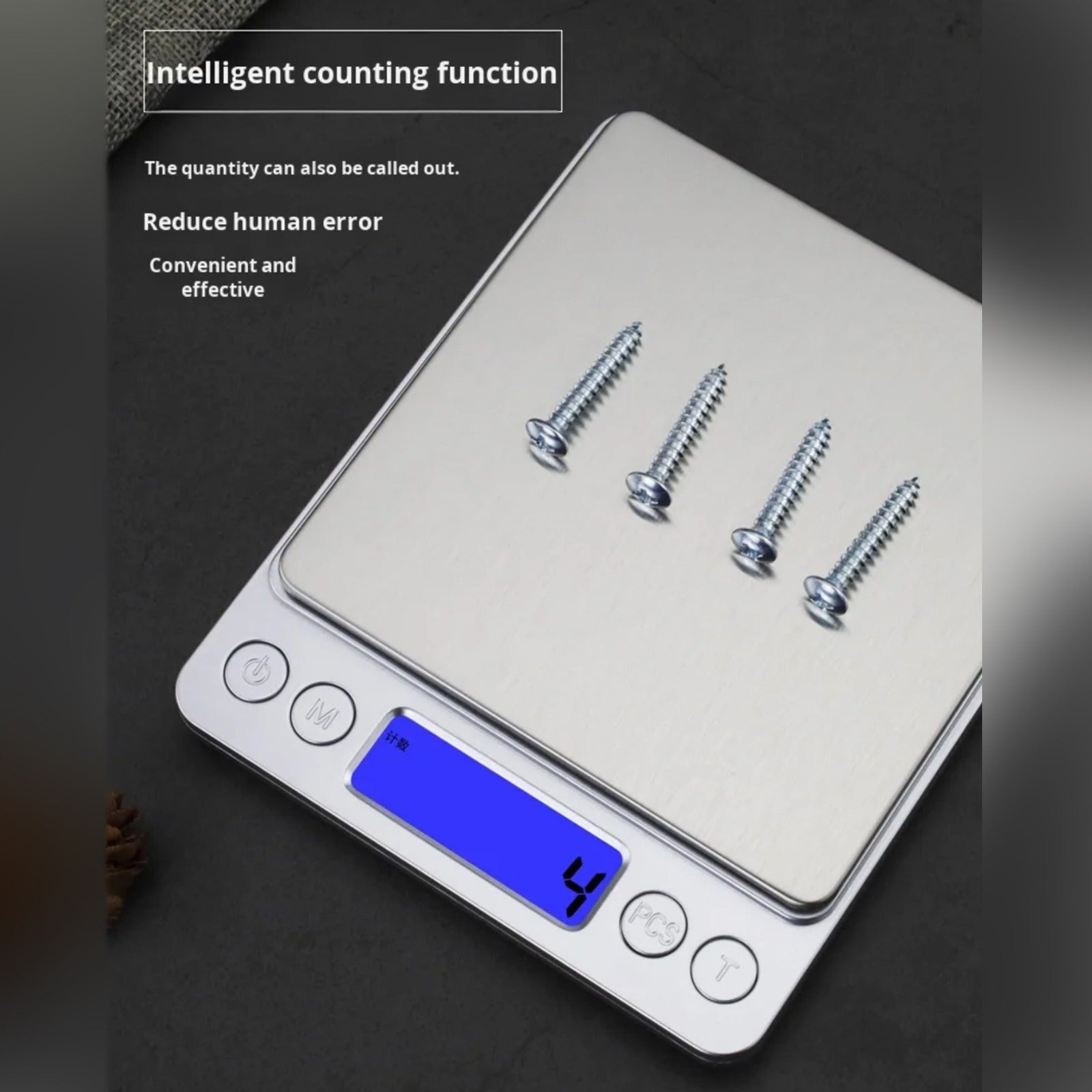 A High-Precision Digital Platform Scale Demonstrating Counting Function.