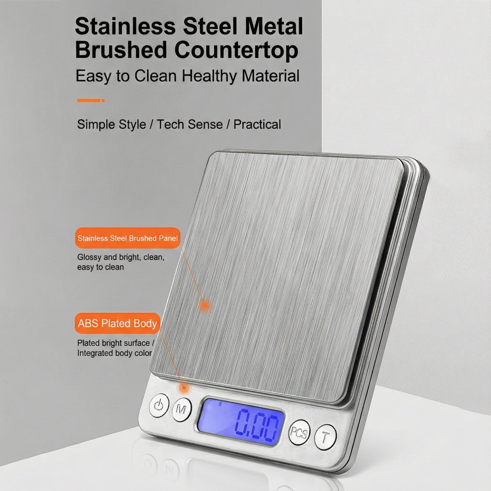 Material Details Of High-Precision Digital Platform Scale.