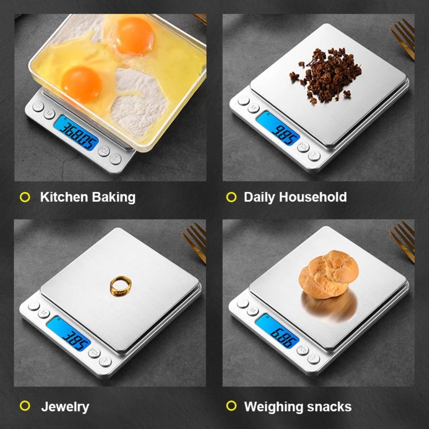 Multi Usage Of High-Precision Digital Platform Scale.