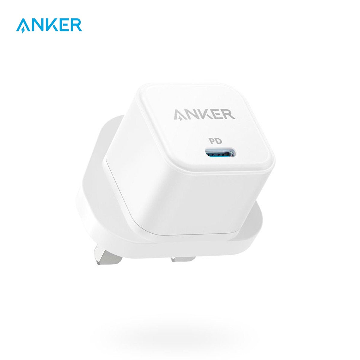 Anker PowerPort III 20W Cube USB-C Port High-Speed Mini Charger featuring the port