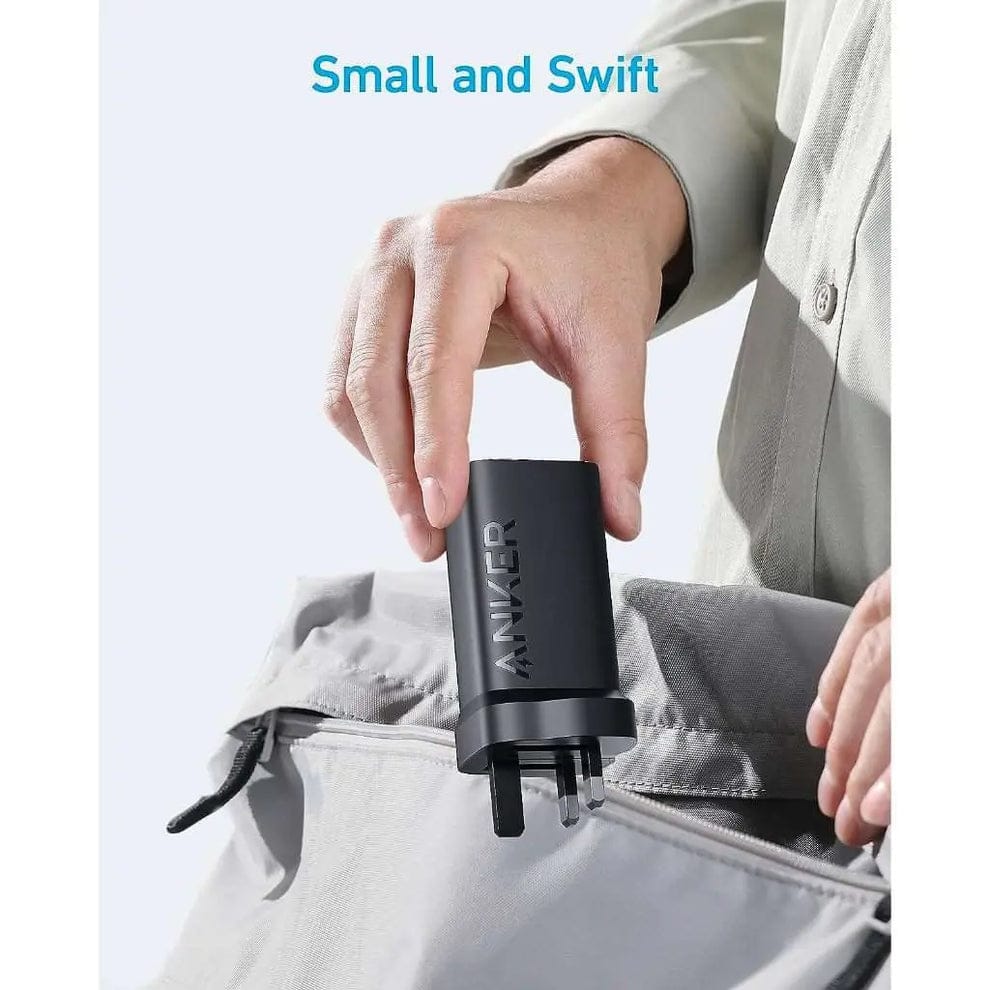 A Person is Holding Anker 366 Charger (67W) Series 3 - A2674K11.