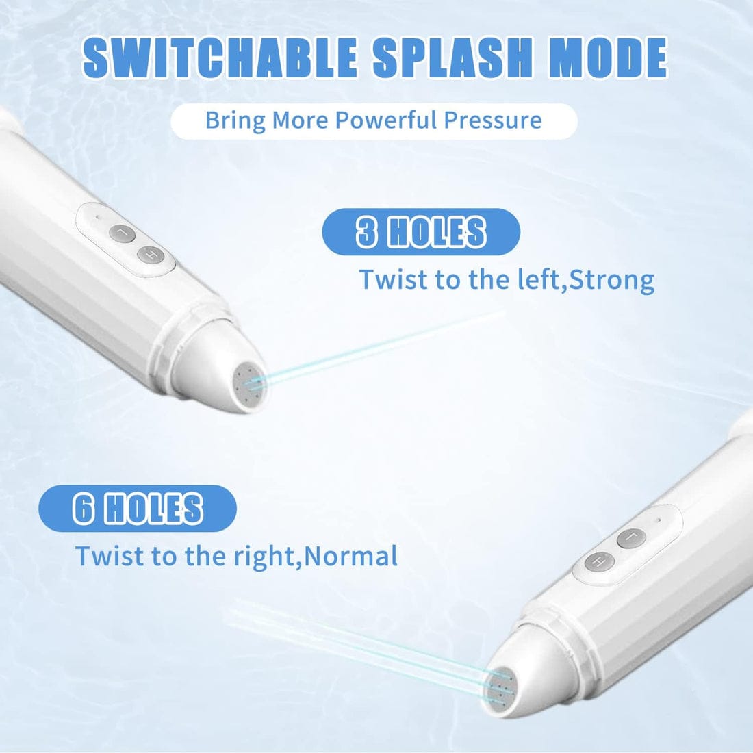 Holes Of Moxedo Portable Travel Bidet.