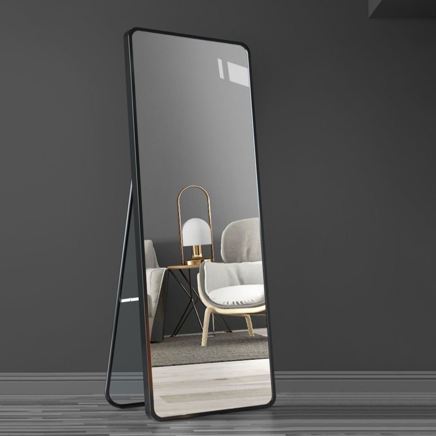 Large Full-Length Dressing Mirror for Bedroom on a stand
