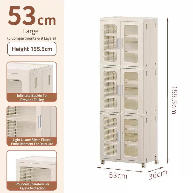 Size Of Home Storage Cabinet Organizer