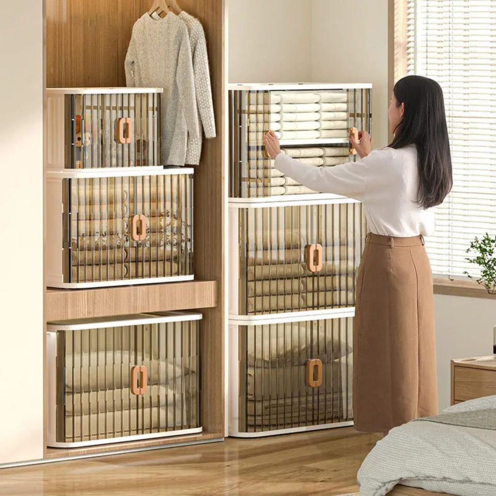 Home Storage Bins, Stackable Closet Organizer Box, Multi-functional Household Storage Container Rack Shelf Home Storage Bins, Stackable Closet Organizer Box, Multi-functional Household Storage Container Rack Shelf