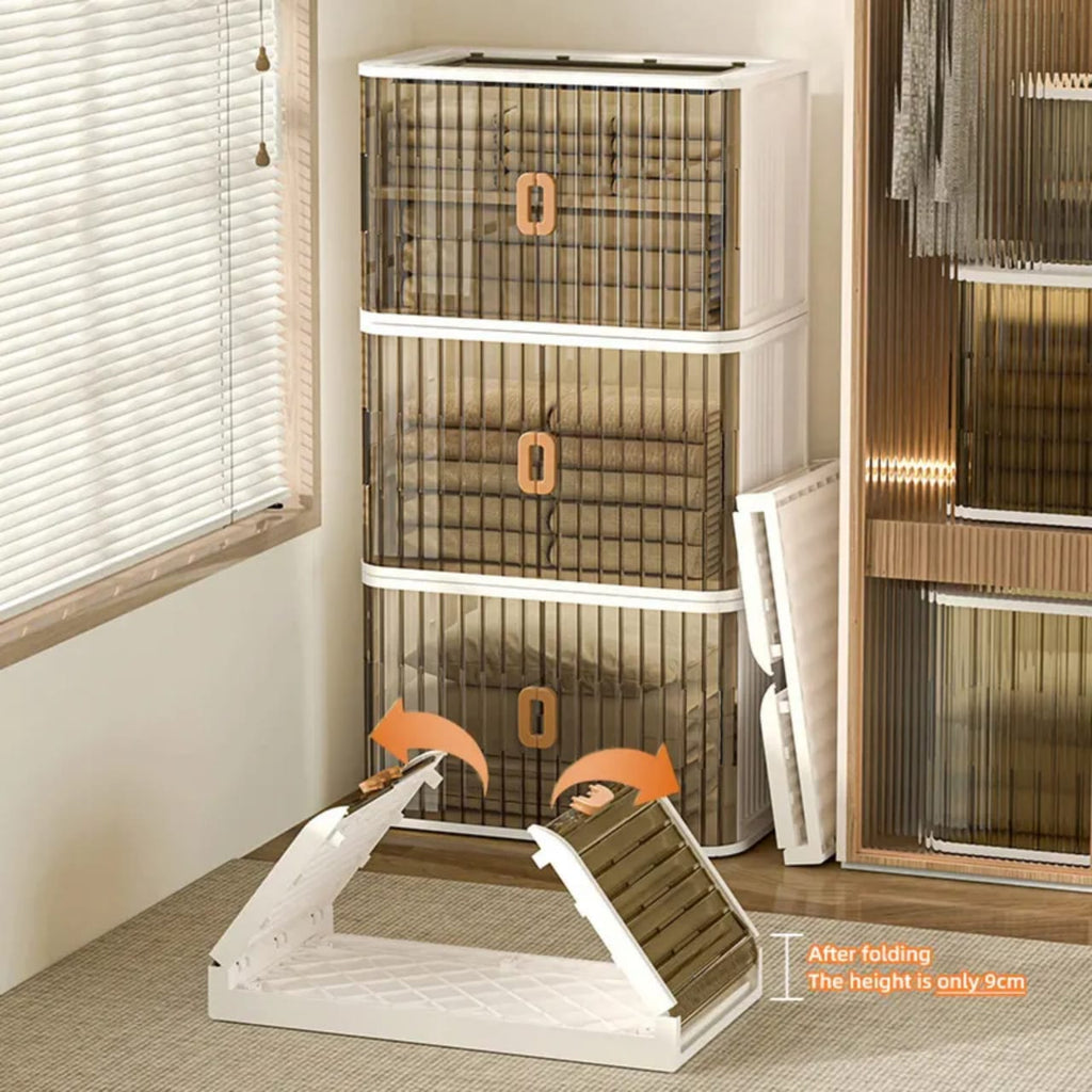 Home Storage Bins, Stackable Closet Organizer Box, Multi-functional Household Storage Container Rack Shelf Home Storage Bins, Stackable Closet Organizer Box, Multi-functional Household Storage Container Rack Shelf