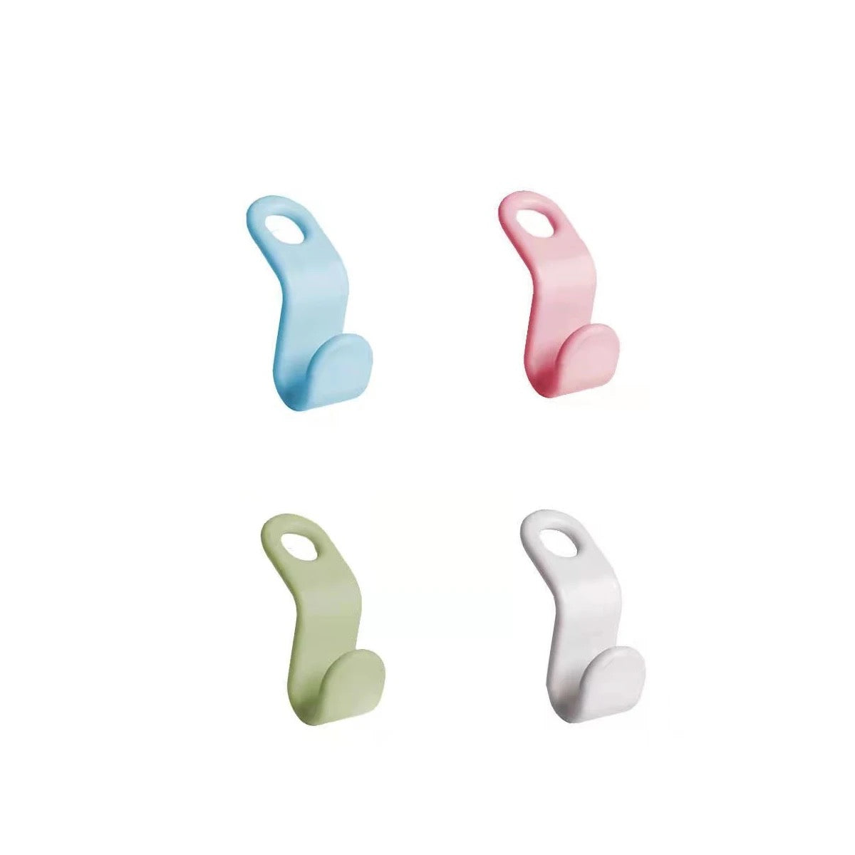 Clothes Hanger Connector Clips in multiple colors