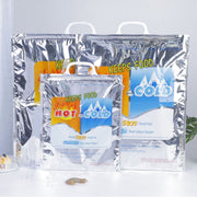 Hot and Cold Thermal Insulated Reusable Bags Of Different Sizes.