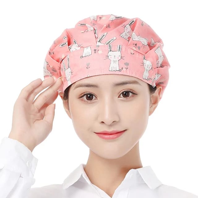 Kitchen Household Adjustable Cooking Chef Cap for Women Kitchen Household Adjustable Cooking Chef Cap for Women