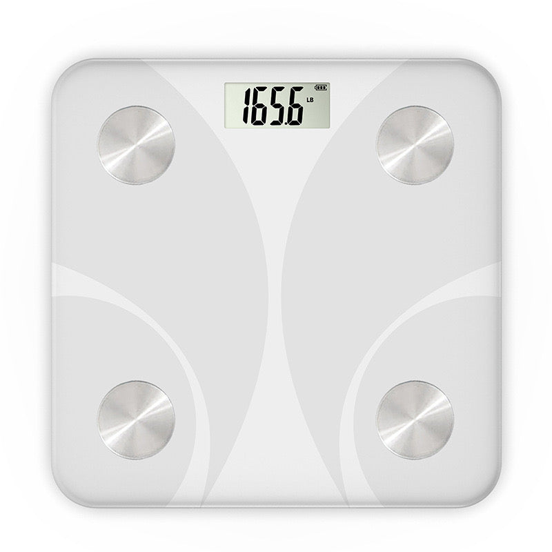 Bluetooth Body Fat Scale - White Color