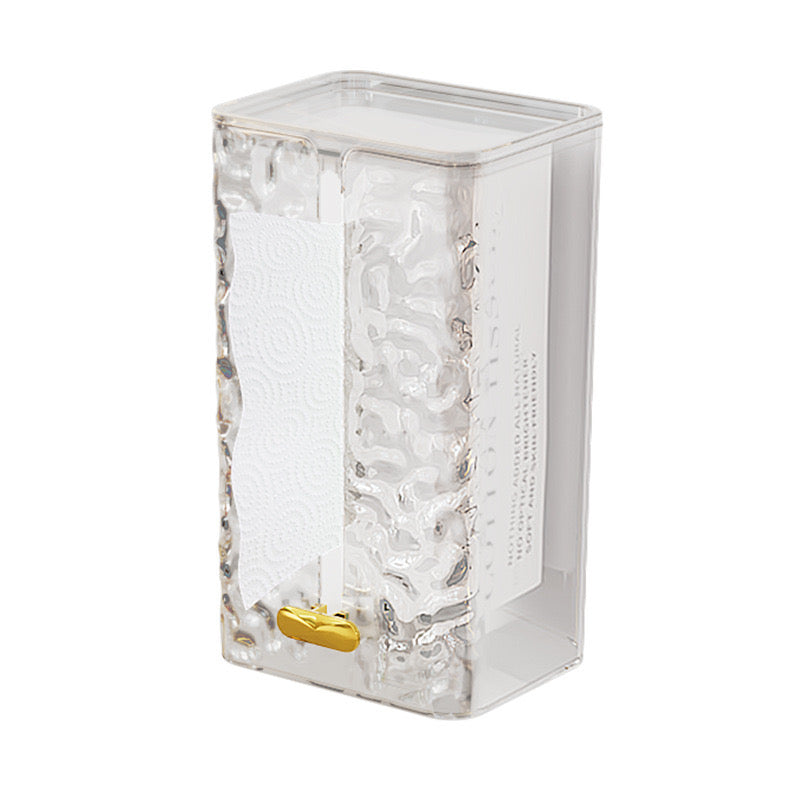 Wall Mount Elegant Tissue Organizer Box Wall Mount Elegant Tissue Organizer Box