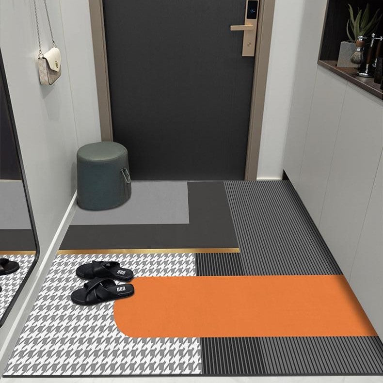 Anti-slip Door Mat Entrance Rug, Fit-to-shape Cutable Long Room Floor Mat - Product View 