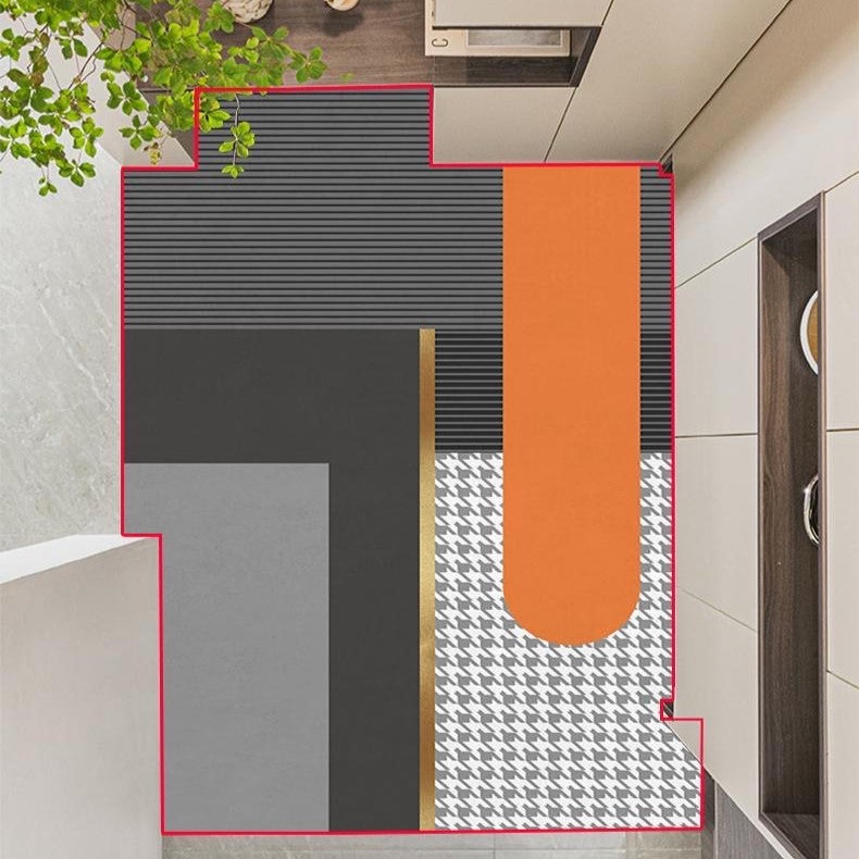 Anti-slip Door Mat Entrance Rug, Fit-to-shape Cutable Long Room Floor Mat - Product Capacity