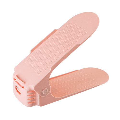 Space Saving Adjustable Shoe Holder, 1 Pair Shoe Rack Space Saving Adjustable Shoe Holder, 1 Pair Shoe Rack