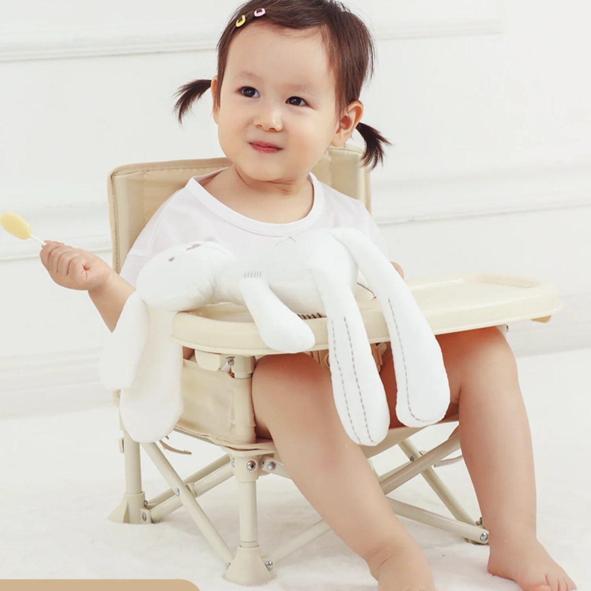 Baby & Toddler Portable Folding Travel & Activity Chair With Tray - Product Showcase