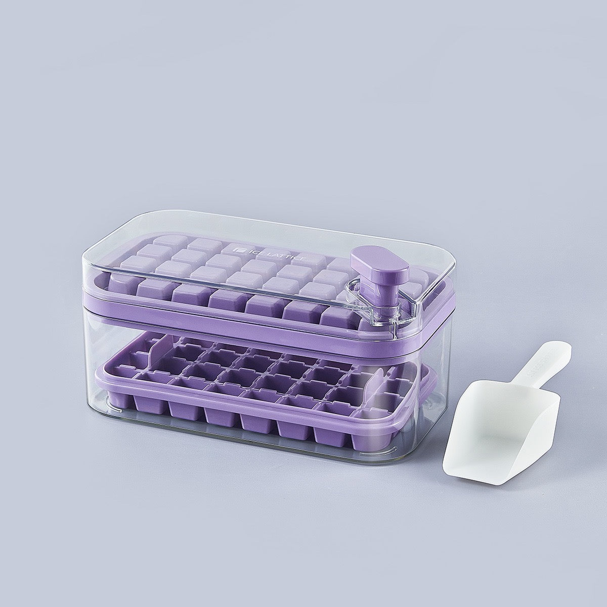 One-Press Transparent Ice Making Mold