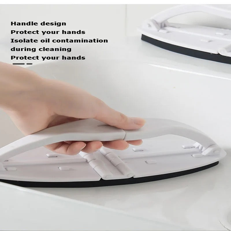 Portable Sponge Cleaning Brush with a hand-protect design
