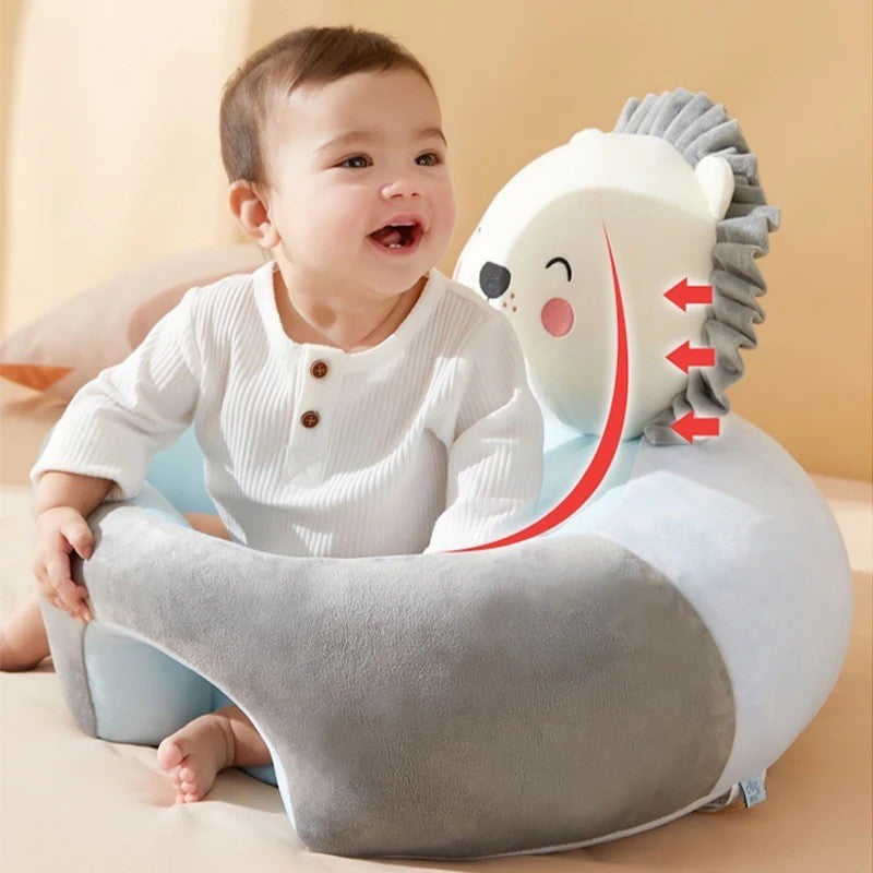 a baby sitting Cute Baby Learning Sitting Support Pillow Chair
