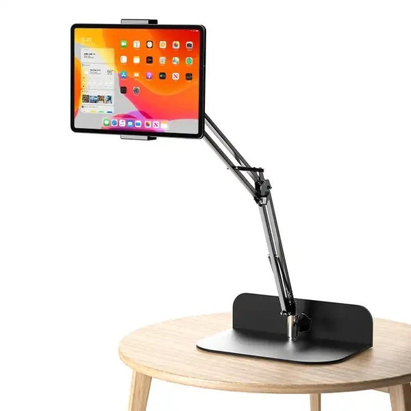 Flexible Arm Tablet Stand Aluminum Desktop Lazy Bed Sofa Mount Car Holder f  iPad