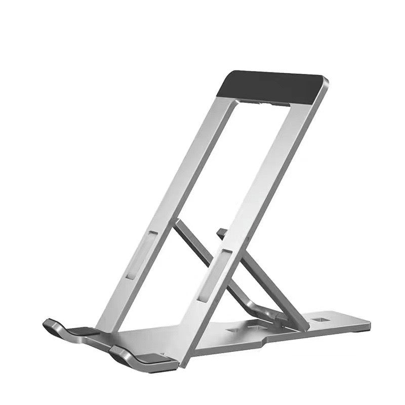 Portable Smartphone Bracket Cradle Dock, Foldable Aluminium Mobile Phone Tablet Holder Bracket Mount Portable Smartphone Bracket Cradle Dock, Foldable Aluminium Mobile Phone Tablet Holder Bracket Mount
