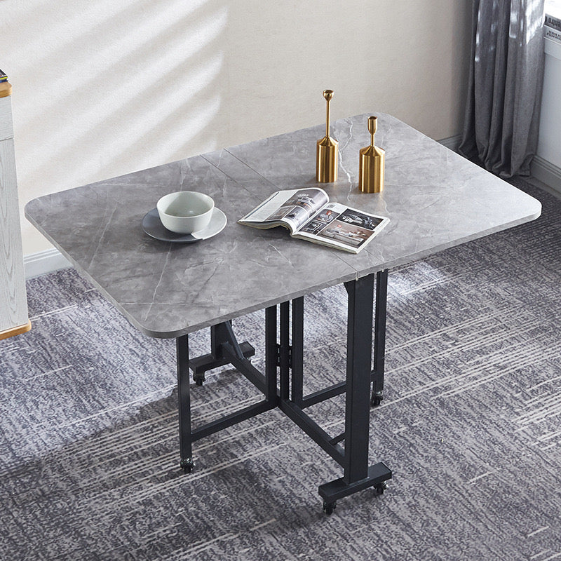 Multifunctional Folding Dining Table - grey color