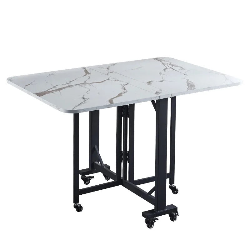 Multifunctional Folding Dining Table - Removable, Extendable, and Stylish Home Furniture Multifunctional Folding Dining Table - Removable, Extendable, and Stylish Home Furniture